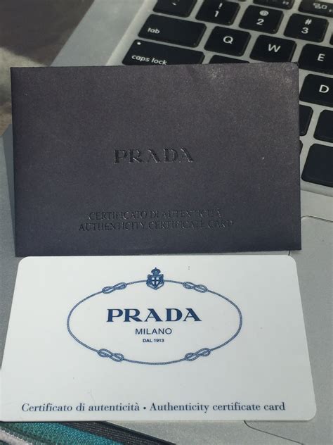 prada label fake|prada authenticity card.